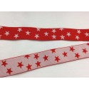 Elastic band red with stars Elastic band red with stars