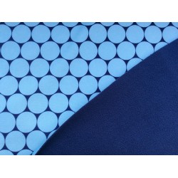 Softshell avec rond bleu clair