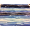 Wavy Stripes bleu by Lycklig Design
