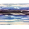 Wavy Stripes blue by Lycklig Design