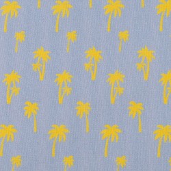 Under the Palm Tree by jolijou blau-gelb