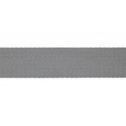 Gurtband soft 40mm silbergrau