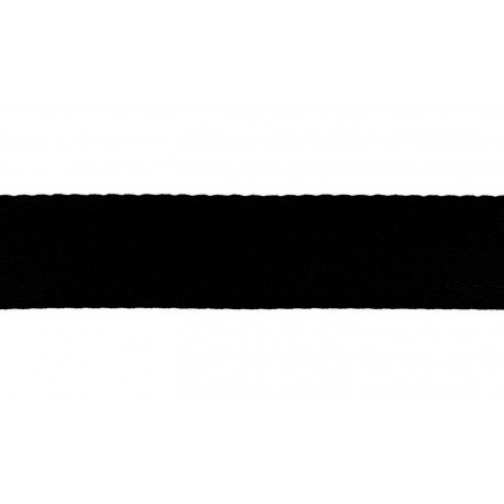 Gurtband soft 40mm schwarz