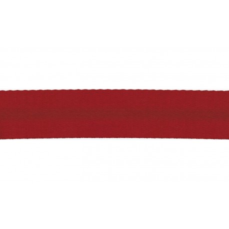 Sangle doux 40mm rouge
