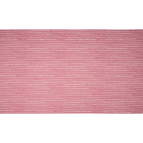White stripes on old pink