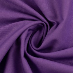 Coton uni violet