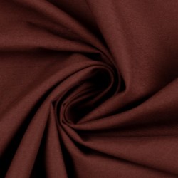 Coton plain brown