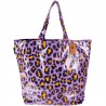 Shopping bag Acid Leo, purple