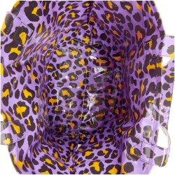 Shopping bag Acid Leo, purple
