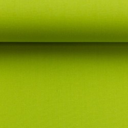 Coton uni vert kiwi