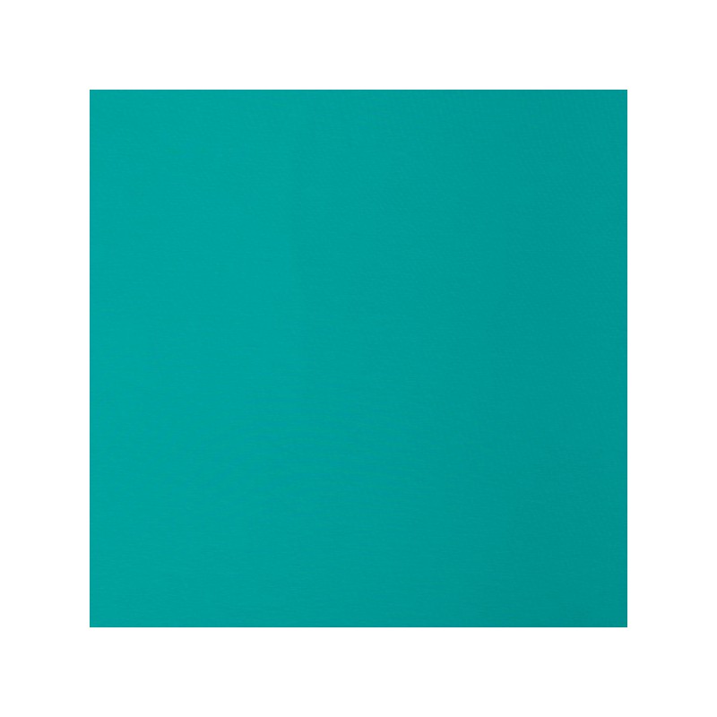 French Terry uni bleu aqua