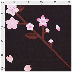 Canvas Sakura black