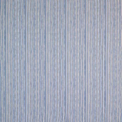 Lin viscose stripes white blue Fibremood collection