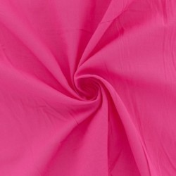 Voile de Coton uni fuchsia