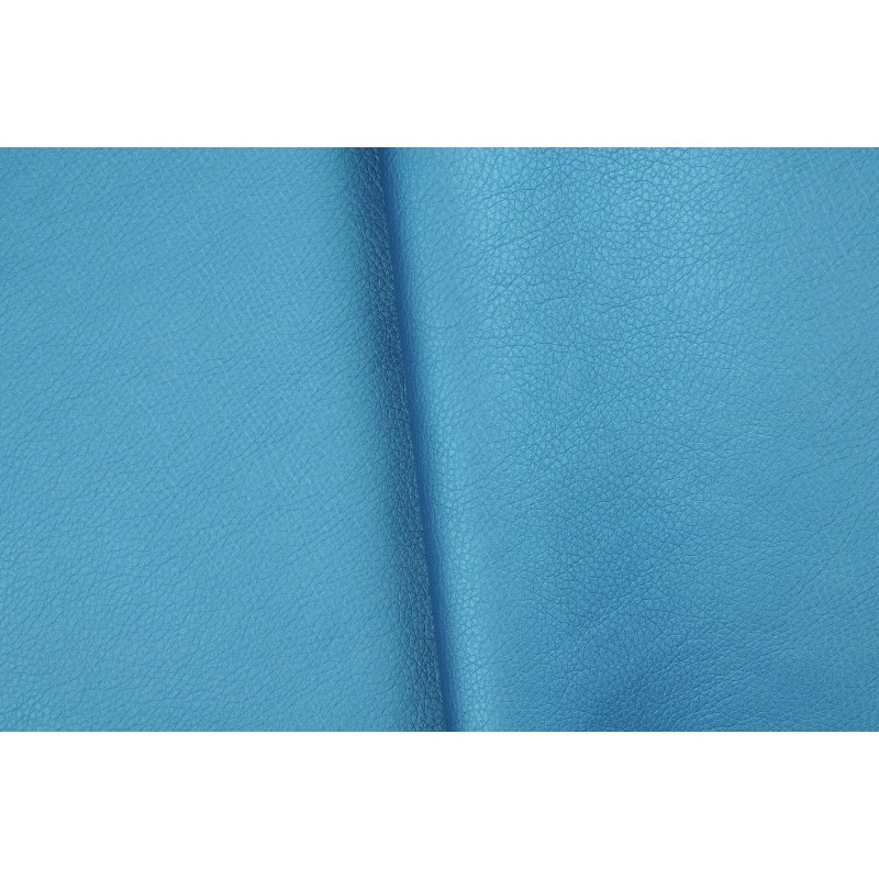 Simili leather aqua blue