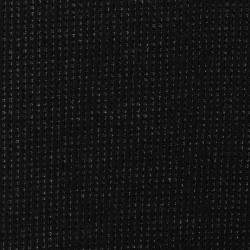 Drogon Tissu Tricoté gaufré doubleface noir