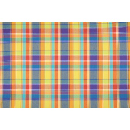 Madras bleu