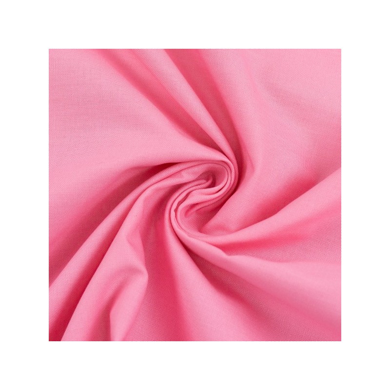Coton plain pink