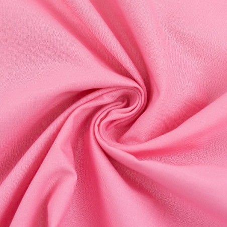 Coton plain pink