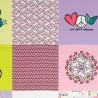 Happy Patchwork Blancket rosa by lycklig design