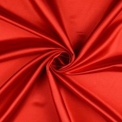 Satin plain red