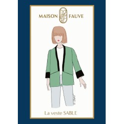 Patron de couture Maison fauve Veste Sable (en pochette)