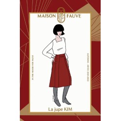 Patron de couture Maison fauve Jupe Kim (en pochette)