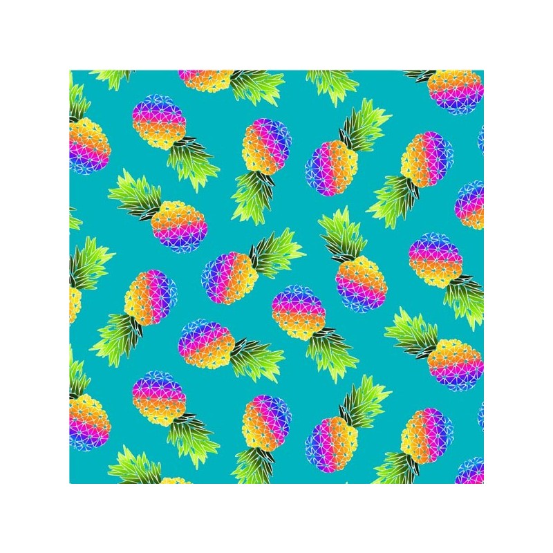 Let's get tropical Pineapples by Michel Miller