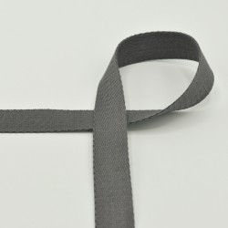 Gurtband soft 25mm schwarz