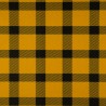 Tissu pour manteau Glasgow Check jaune moutarde