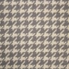 Jacquard Jersey Pied de poule gris/écru