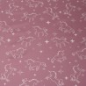 Pink Softshell with reflecting unicorns