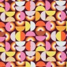 Geometric Pattern retro rosa beere by Lycklig Design