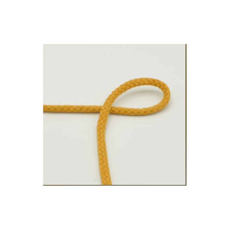 Corde 6 mm jaune moutarde