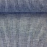 Lin coton rayures bleu jeans Paul