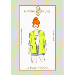 Patron de couture Maison fauve Blazer Mimosa (en pochette)