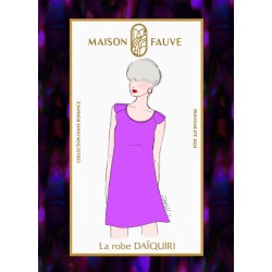 Patron de couture Maison fauve Robe Daïquiri (en pochette)