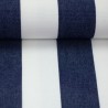 Outdoor fabric with Teflon Rügen blue white