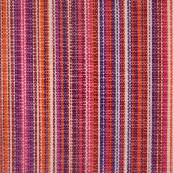 Tissu extérieur traité Teflon Rügen rayures écru rouge violet