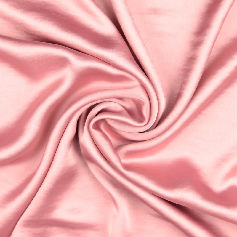 Satin plain pink