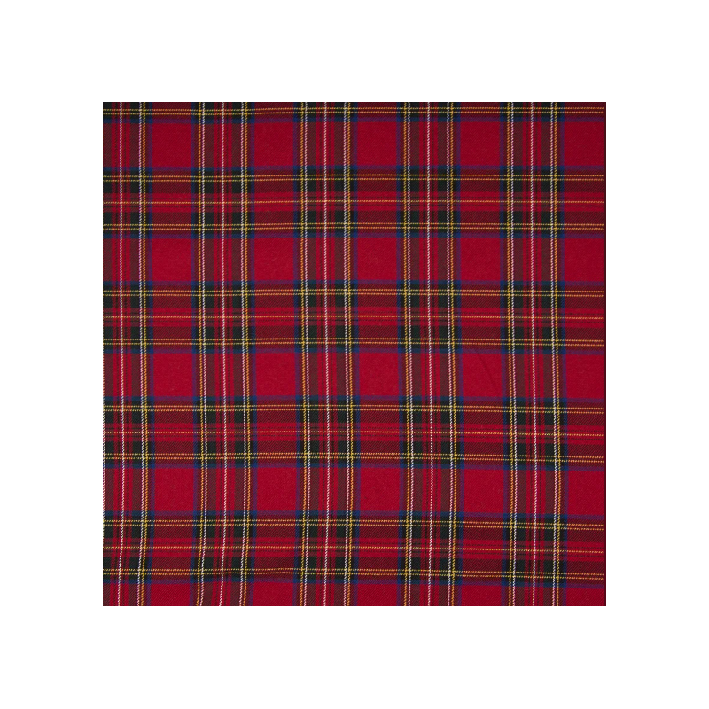 Twill scottish checks