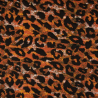 Jacquard panther/ leo orange