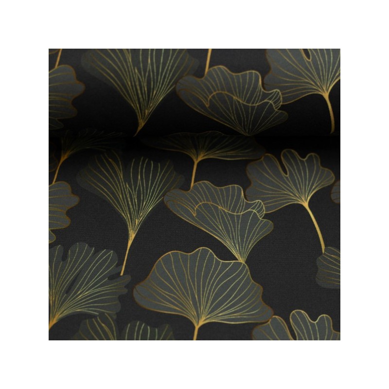 Softshell gingko leaves kaki gold