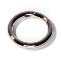 Ring 40mm silber