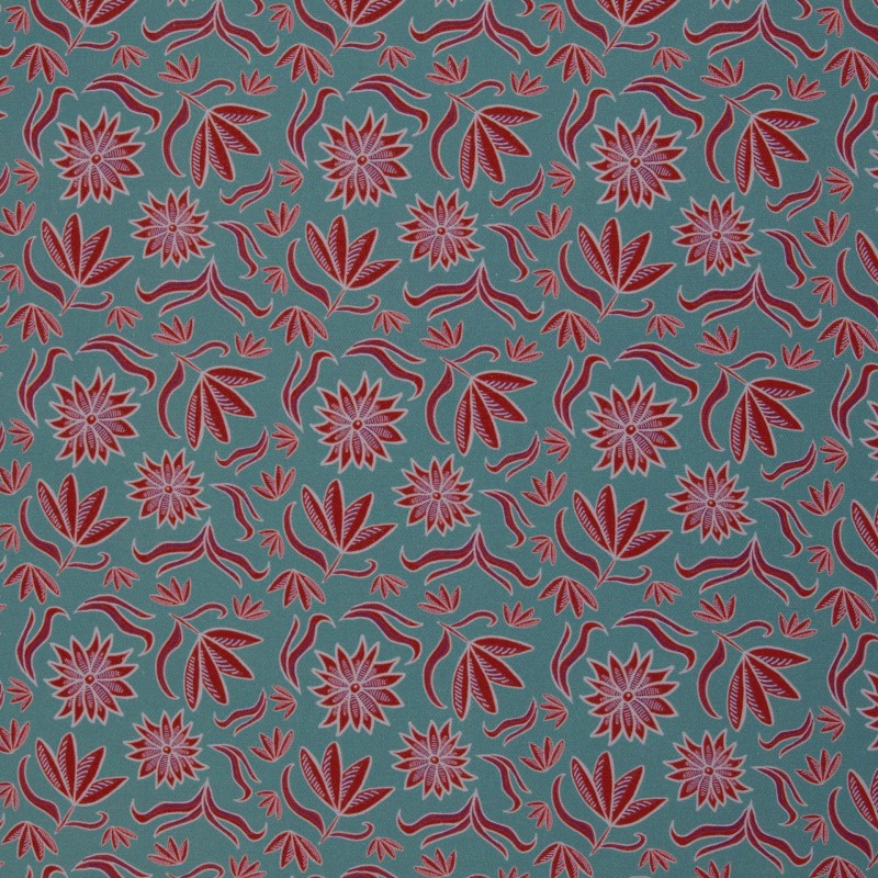 Blumen retro rot by Emjo Design