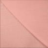 Double gaze uni rose blush
