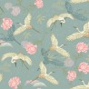 Oiseaux Héron Sakura Jade