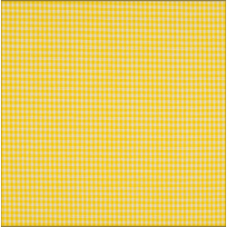 Vichy yellow 2mm Cotton