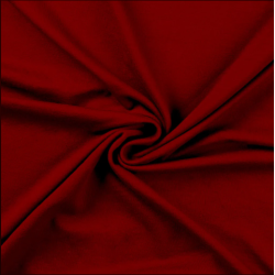 Jersey viscose plain red