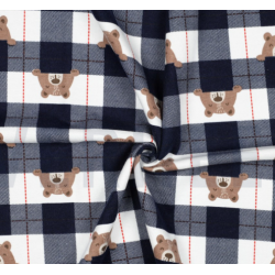 Flanell bears navy